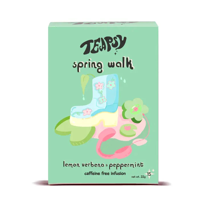 Spring walk - lemon verbena + peppermint tea