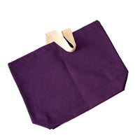 Joyful tote bag - plum