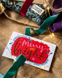 Merry and Bright Christmas card