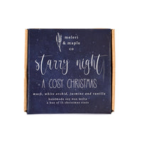 Starry night wax melts - Cosy Christmas