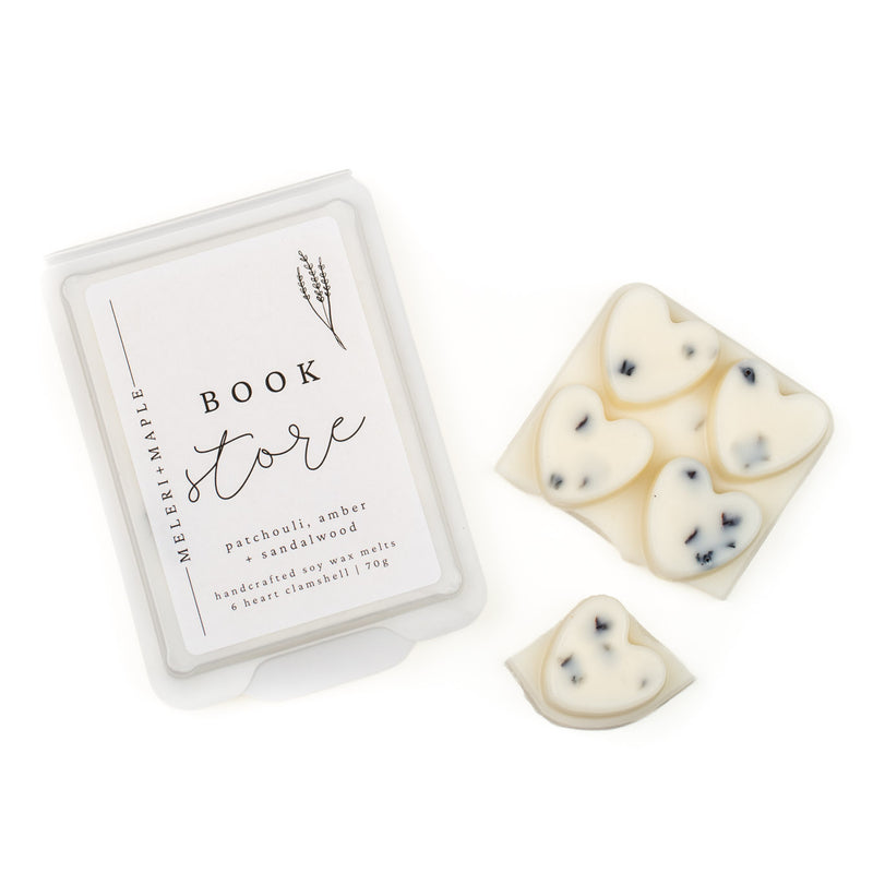 Bookstore wax melts