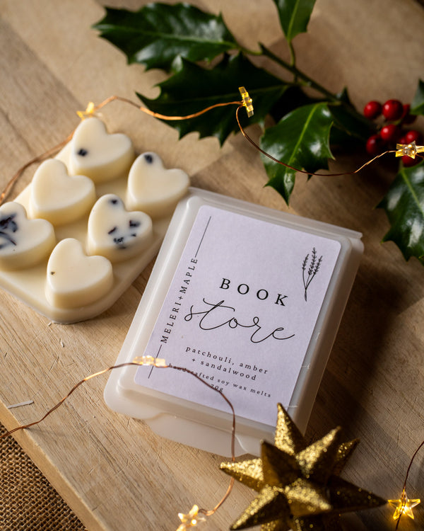 Bookstore wax melts