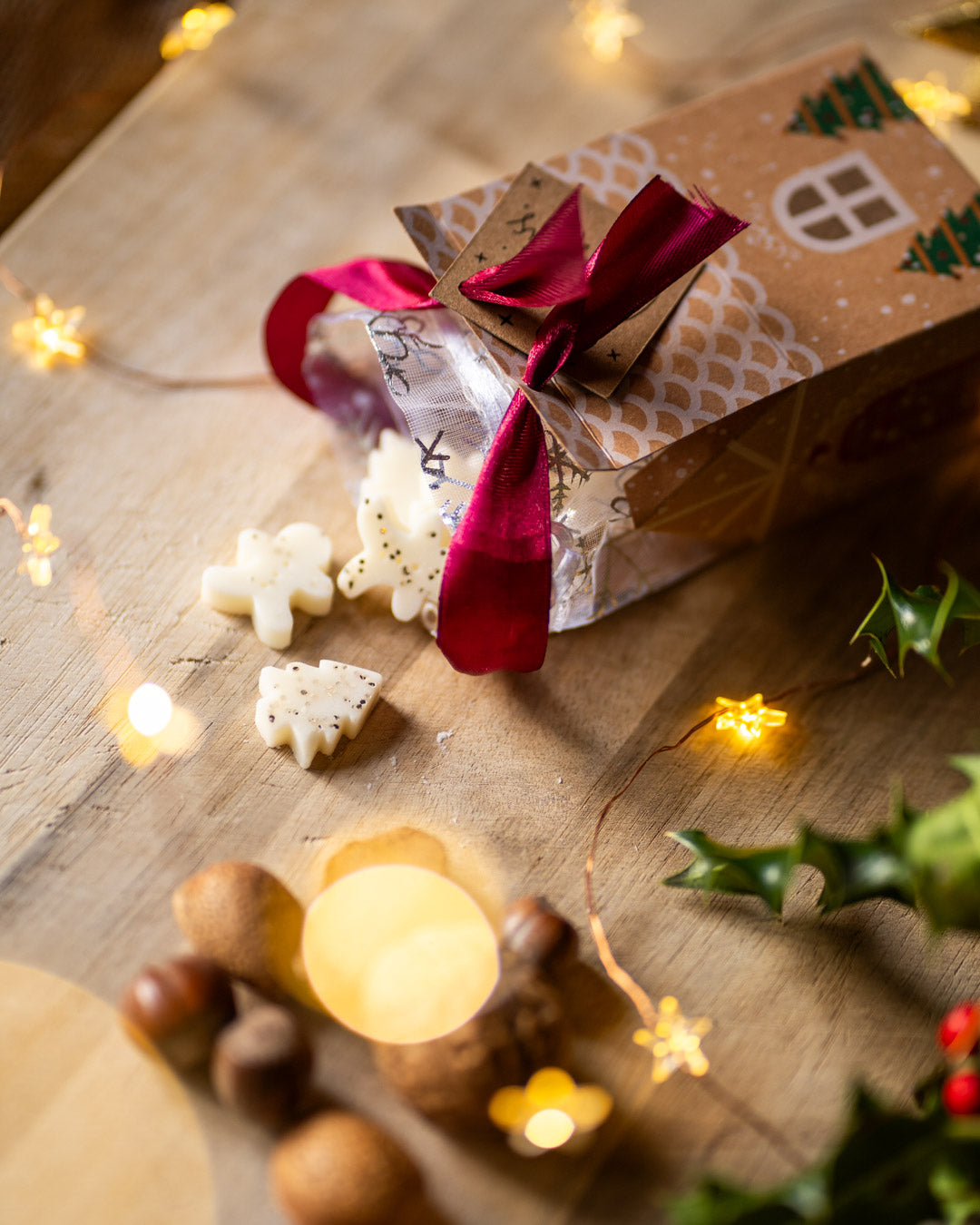 Gingerbread house wax melts - Christmas Pudding