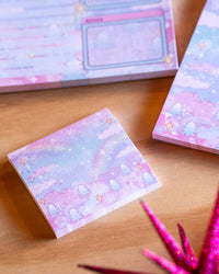 Whimsical wonderland sticky notes