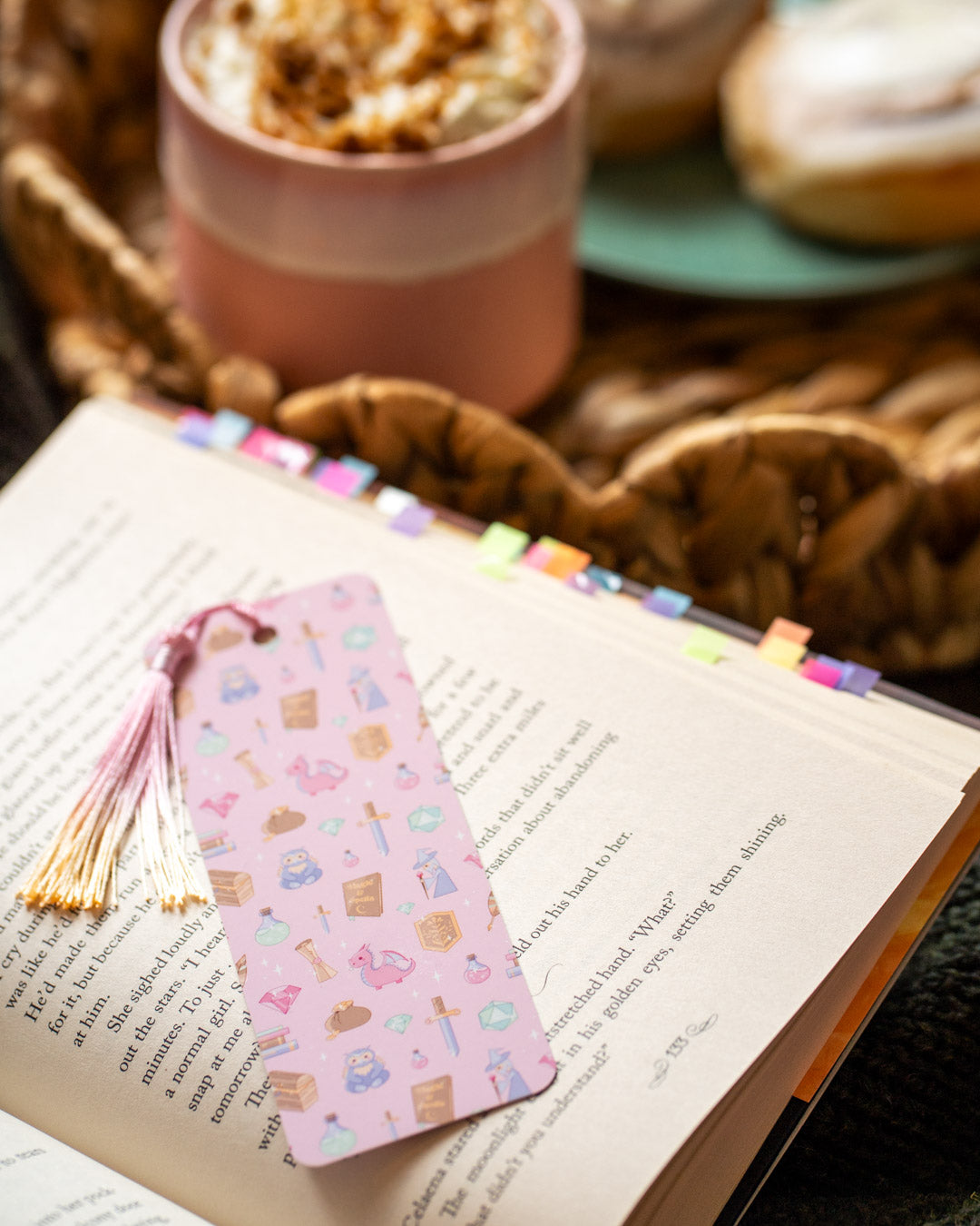 Epic fantasy tassel bookmark