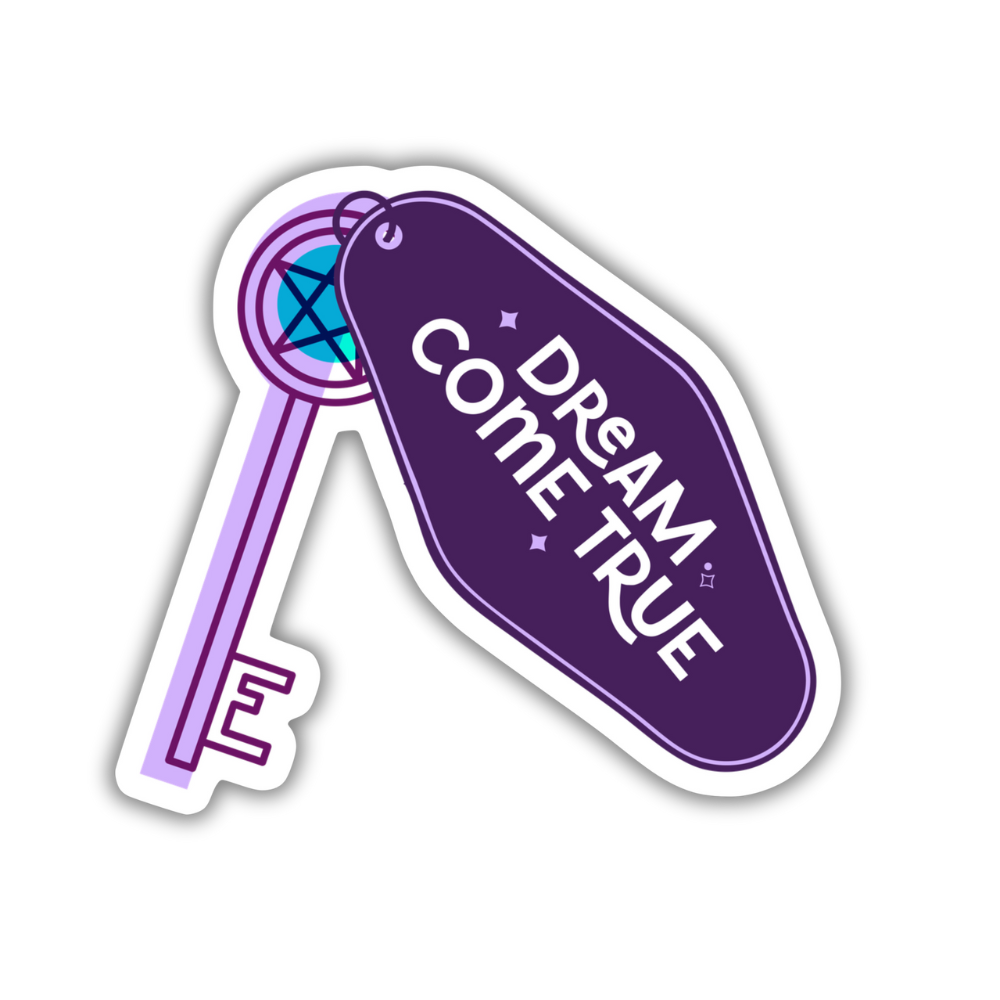 Dreams key sticker