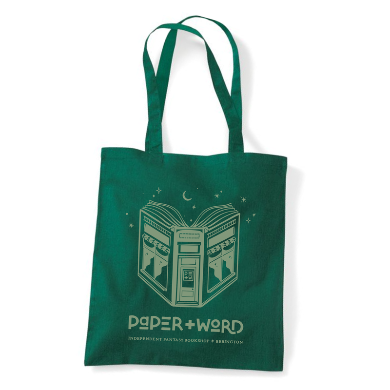 Forest bookshop tote bag