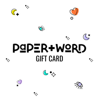 Paper + Word gift card | Redeemable in store + online