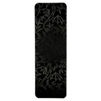 Black Floral Dragons Bookmark