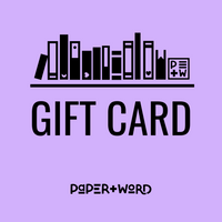 Paper + Word gift card | Redeemable in store + online