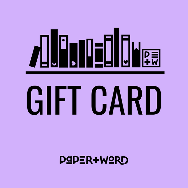 Paper + Word gift card | Redeemable in store + online