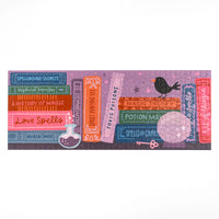 Spooky bookshelf jigsaw puzzle
