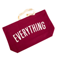 Everything bag - burgundy