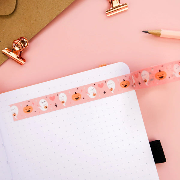 Cute ghosts washi tape