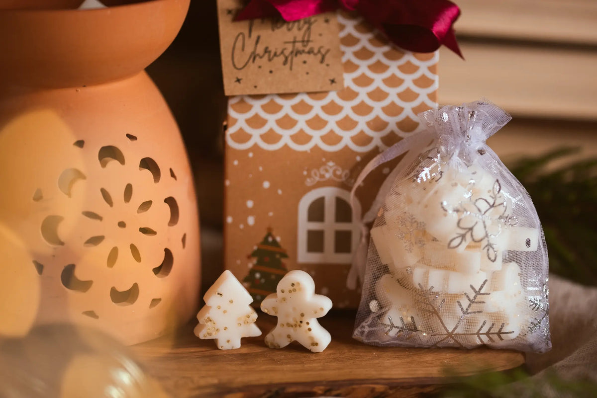 Gingerbread house wax melts - Christmas Pudding