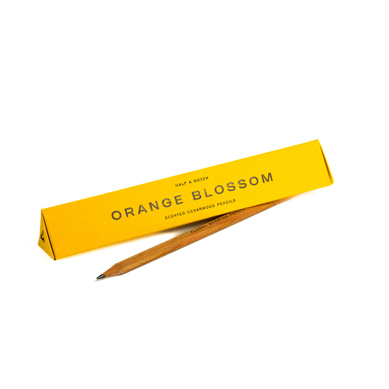 Orange Blossom scented pencils