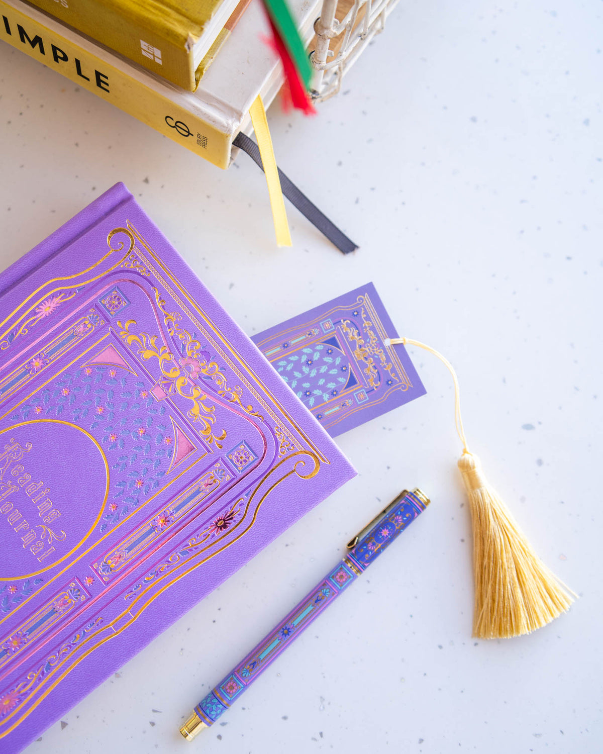 Once Upon a Time Bookmark - Wisteria