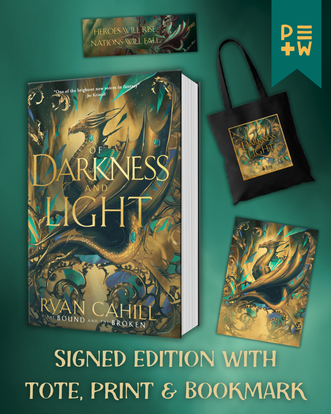Of Darkness and Light ✦ Signed first edition (PRE-ORDER)