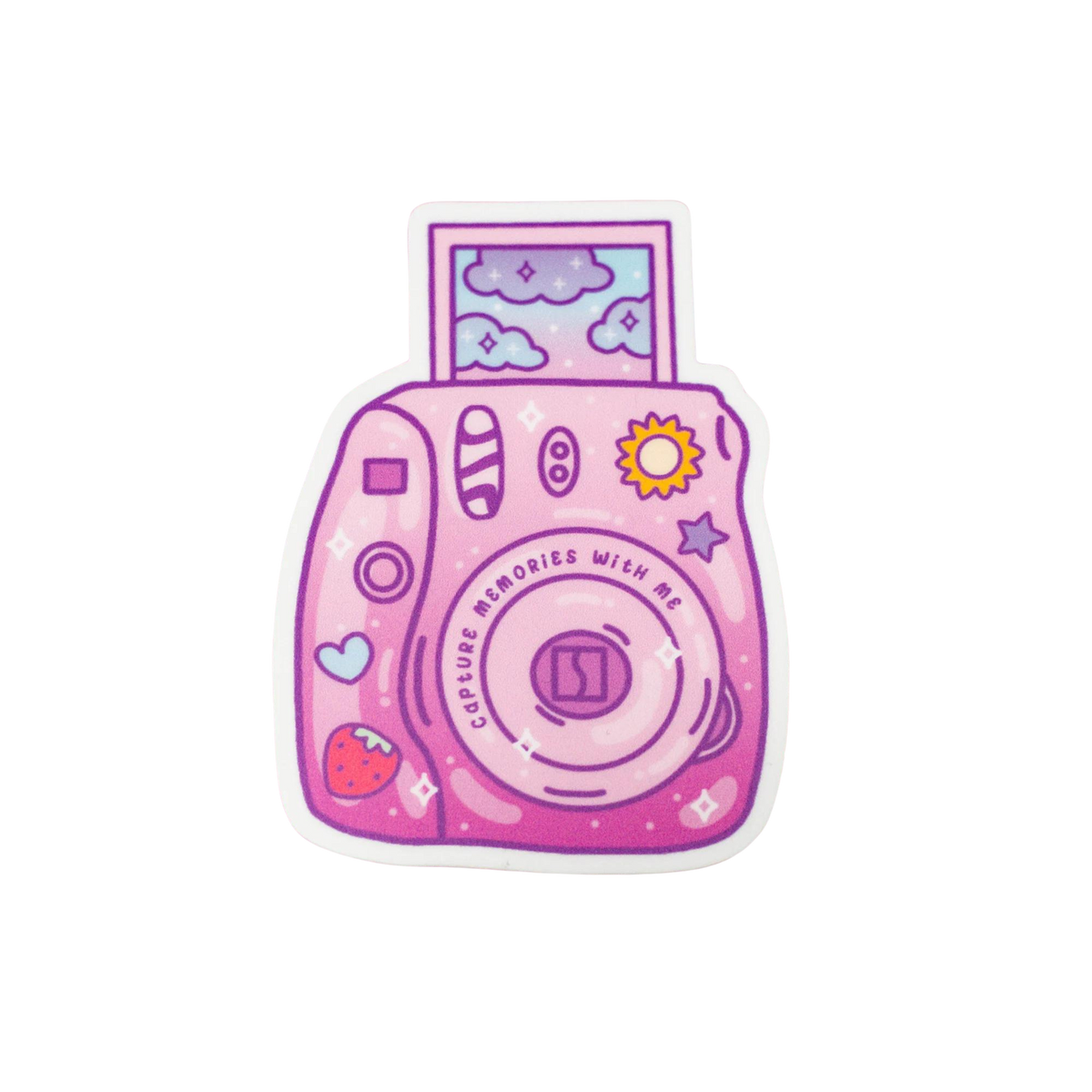 Polaroid sticker