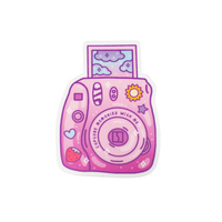 Polaroid sticker