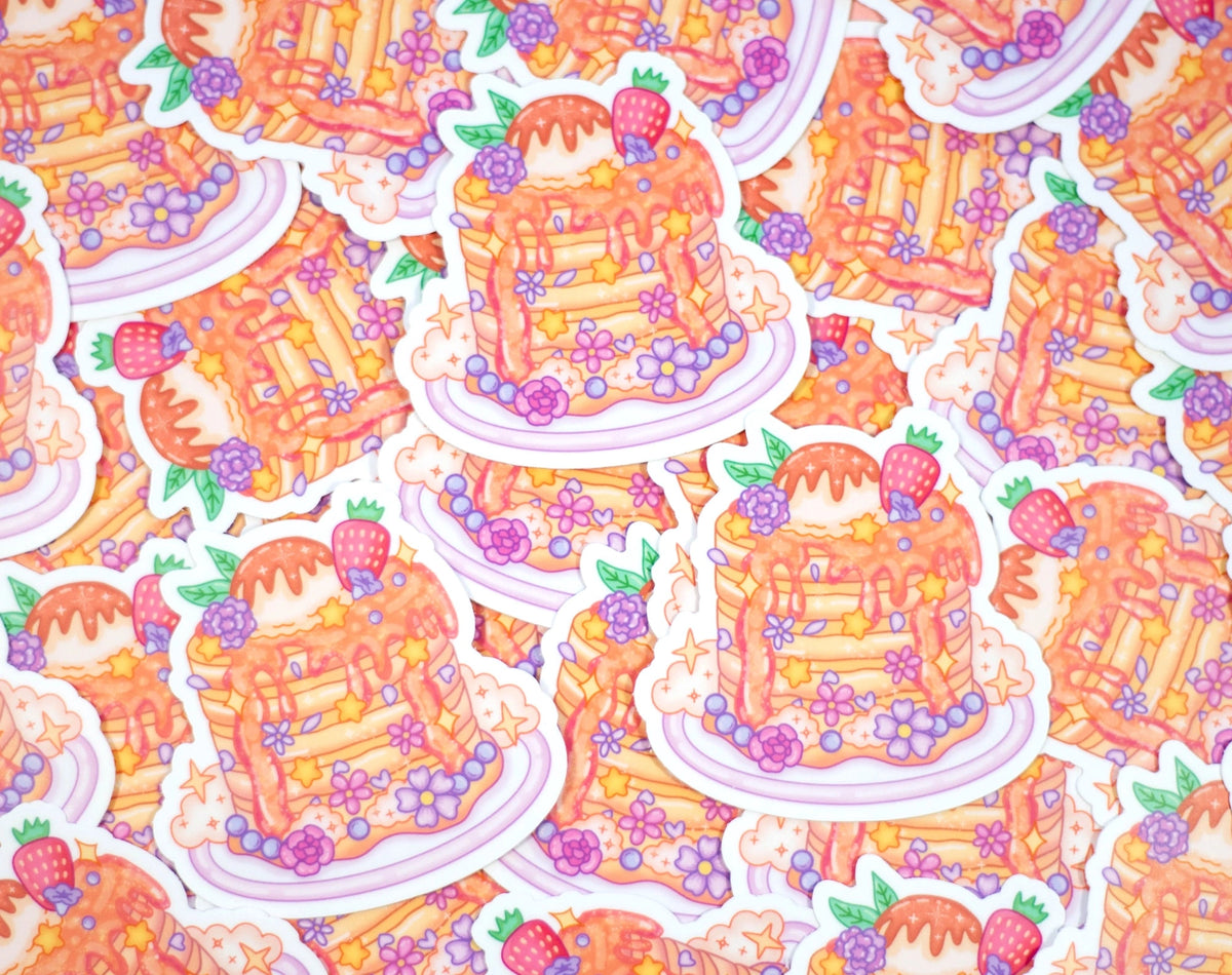 Enchanted pancakes sticker