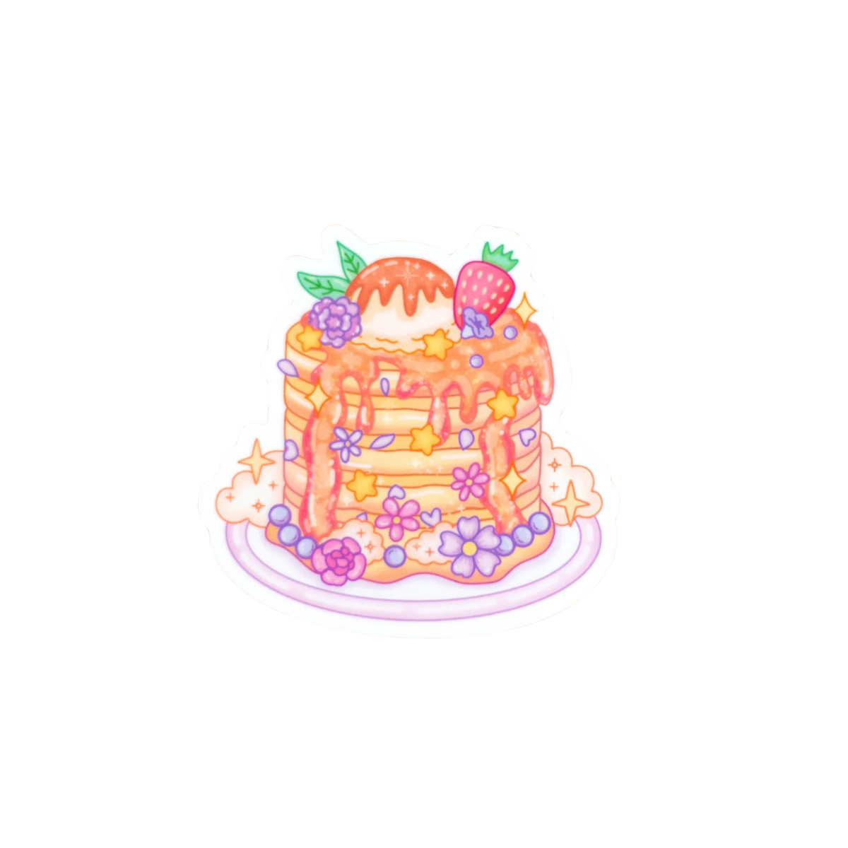 Enchanted pancakes sticker