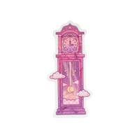 Grandfather clock sticker