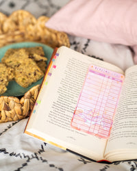 Cafe quest reading log bookmark