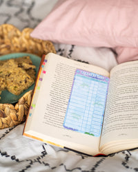 Hydrangea dreams reading log bookmark