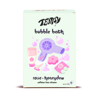 Bubble bath - rose + honeydew tea