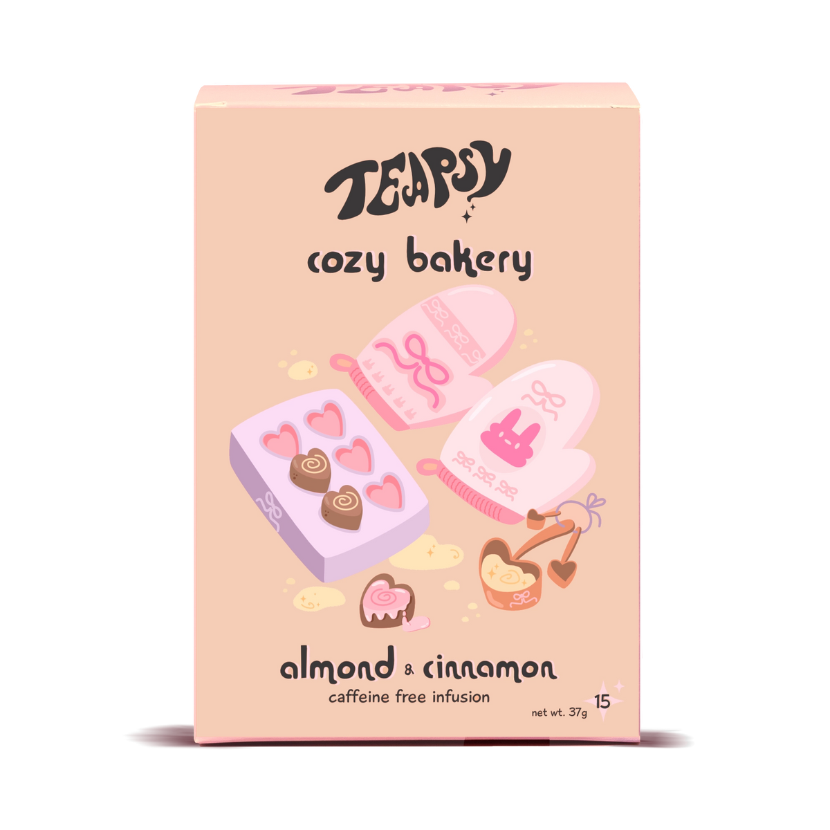 Cozy bakery - almond + almond tea